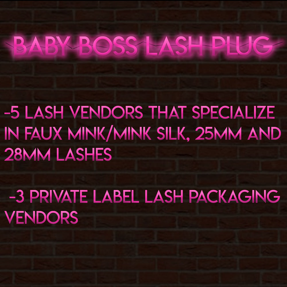 Baby Boss Lash Plug