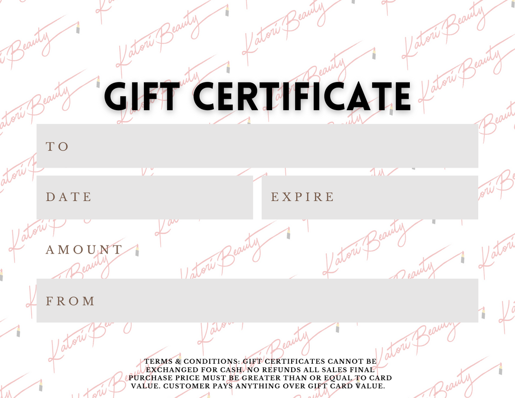 Gift Certificate