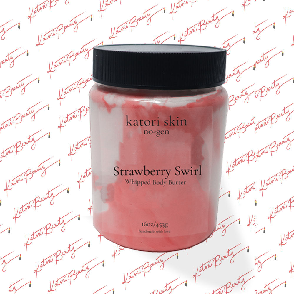 Whipped Body Butter-Strawberry Swirl